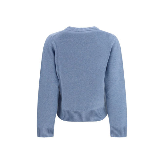 Ganni Blue Wool Oves Aries Sweatshirt