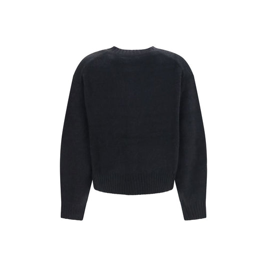 Loulou De Saison Black Wool Oves Aries Cardigan