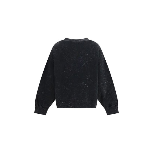 Ganni Gray Cotton Sweatshirt