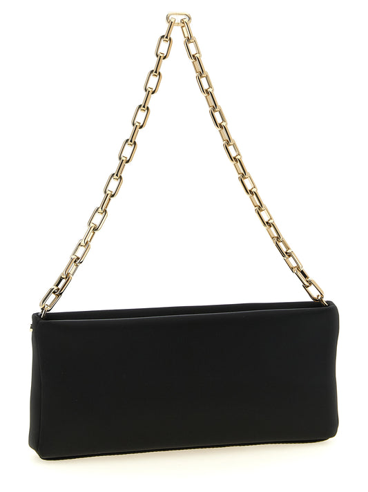 Christian Louboutin Black Elastane Clutch Bag