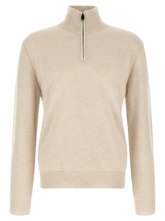 Brioni Beige Cashmere Sweatshirt