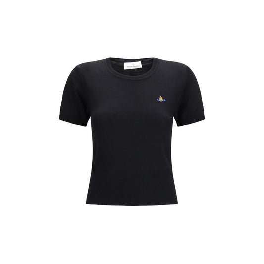 Vivienne Westwood Black Wool Oves Aries T-Shirt