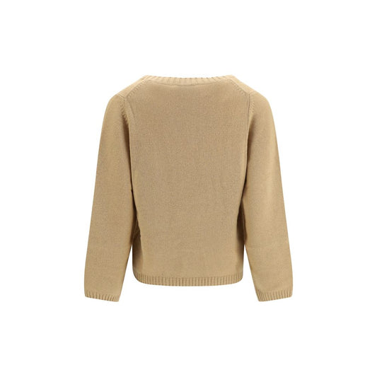 Allude Beige Cashmere Sweater
