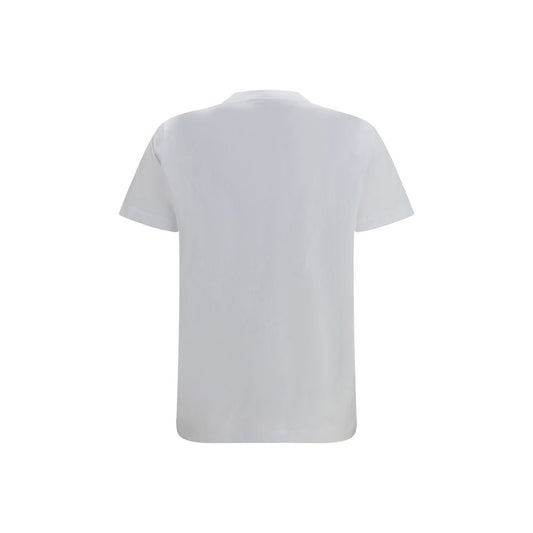 Ganni White Cotton T-Shirt