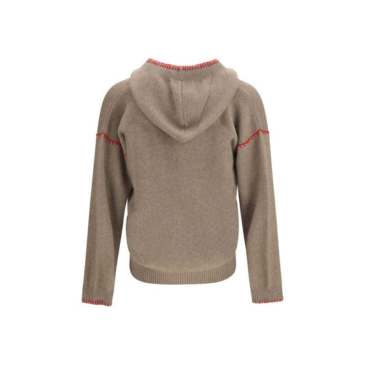 Baziszt Brown Cashmere Sweatshirt