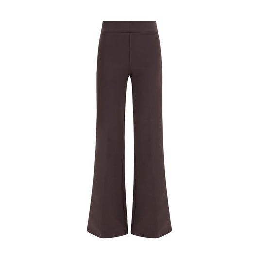 Avenue Montaigne Brown Polyamide Casual Pants