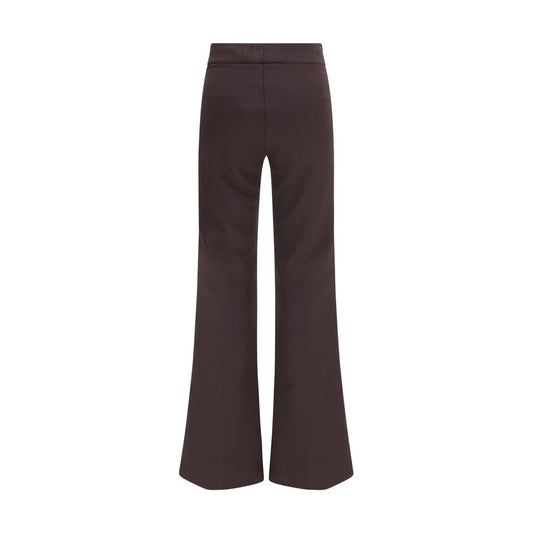 Avenue Montaigne Brown Polyamide Casual Pants