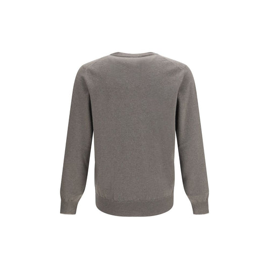 Brunello Cucinelli Gray Cashmere Sweater