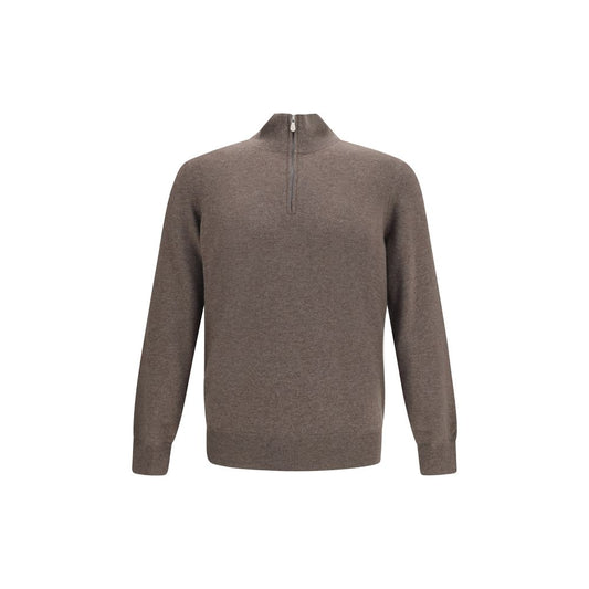 Brunello Cucinelli Brown Cashmere Sweater