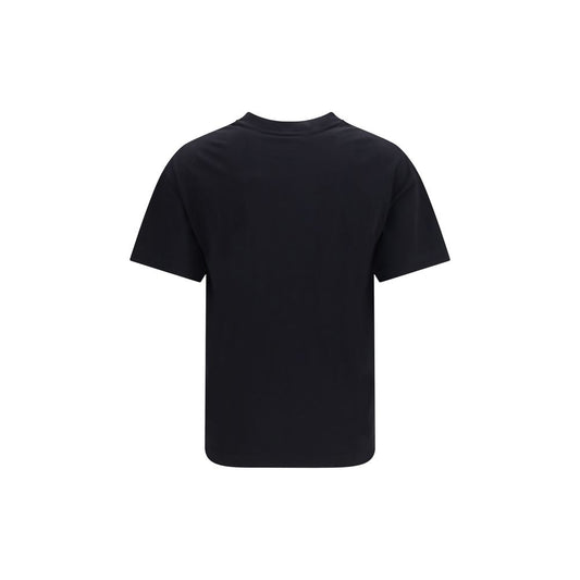 Palm Angels Black Cotton T-Shirt