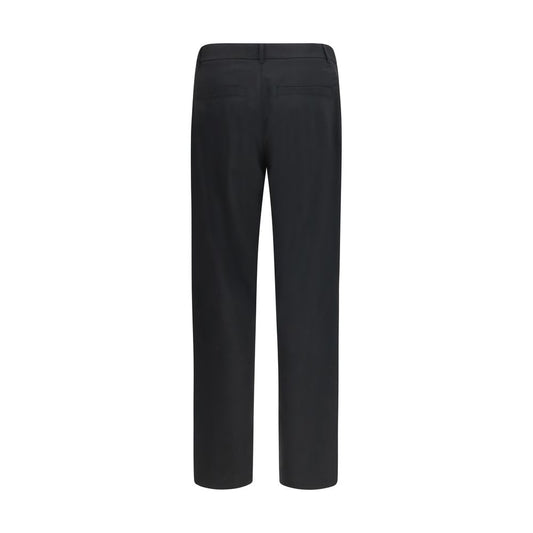 LAMINAR Black Polyester Pants