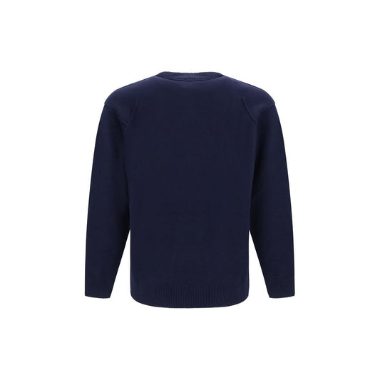 C.P. Company Blue Wool Oves Aries Sweatshirt