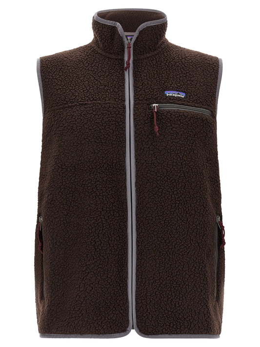 PATAGONIA Brown Polyester Sleeveless Jacket