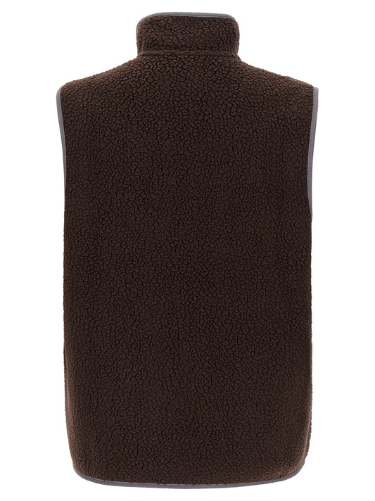 PATAGONIA Brown Polyester Sleeveless Jacket