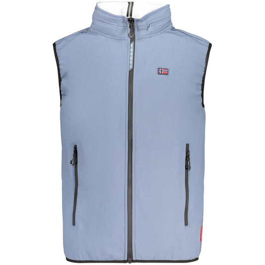 Norway 1963 Light Blue Polyester Mens Vest