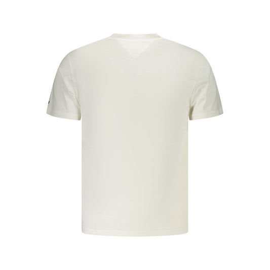 Tommy Hilfiger White Cotton Men's T-Shirt