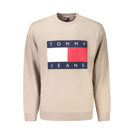Tommy Hilfiger Beige Cotton Men's Sweatshirt