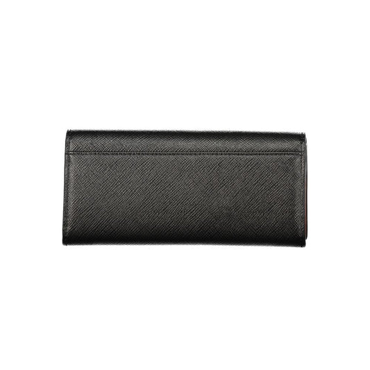 Twinset Black Polyurethane Womens Wallet