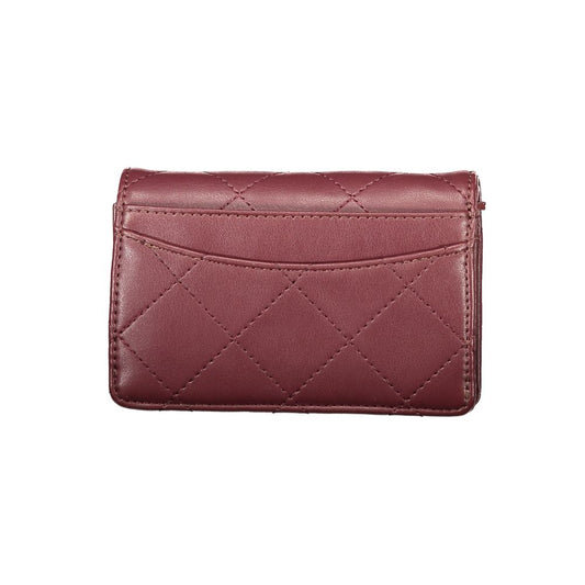 Twinset Rosso Polyurethane Women's Wallet