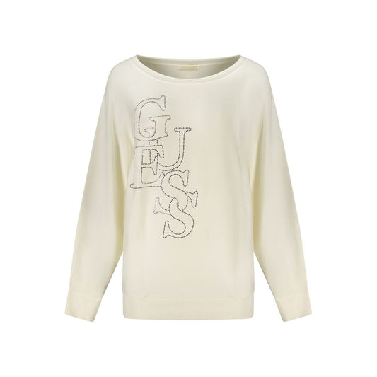 Guess Jeans White Viscose Women Sweater
