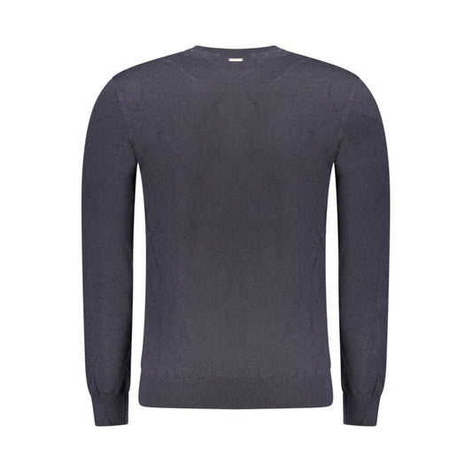 Guess Jeans Blue Polyester Men's Sweater