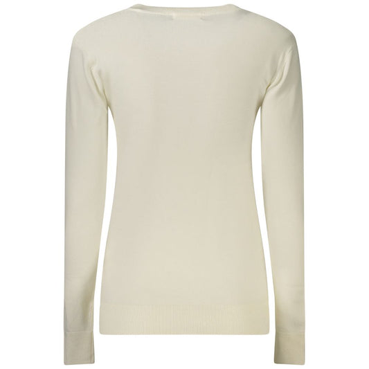 Guess Jeans White Viscose Womens Sweater