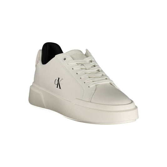 Calvin Klein White Polyurethane Women's Sneaker