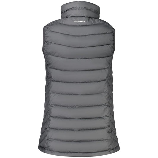 Columbia Black Polyester Sleeveless Jacket