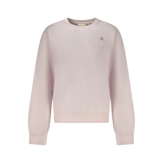 Calvin Klein Pink Cotton Sweatshirt