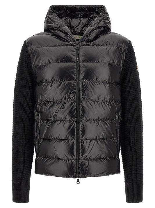 Moncler Black Polyamide Cardigan