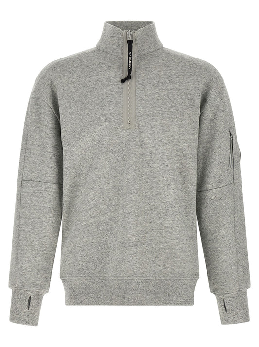 C.P. Company Gray Cotton Sweatshirt