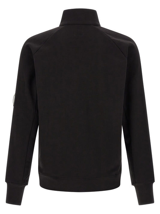 C.P. Company Black Cotton Sweatshirt