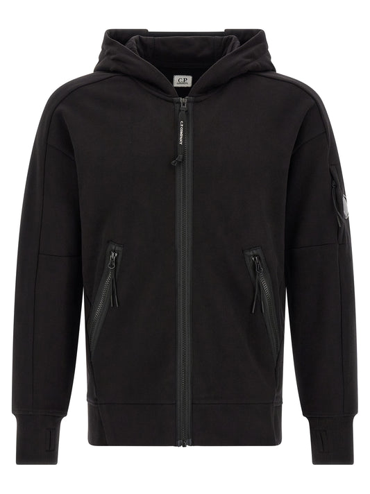 C.P. Company Black Cotton Sweatshirt
