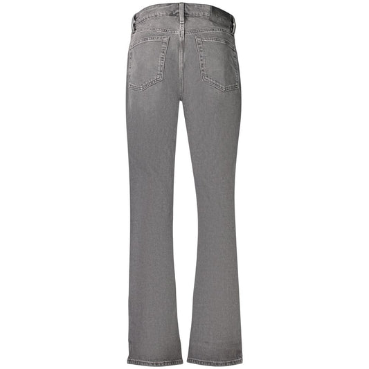 Calvin Klein Black Cotton Womens Jeans