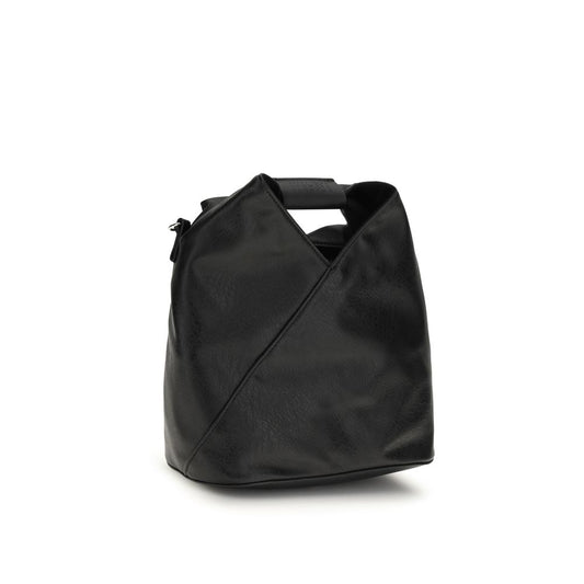 MM6 Black Polyethylene Shoulder Bag