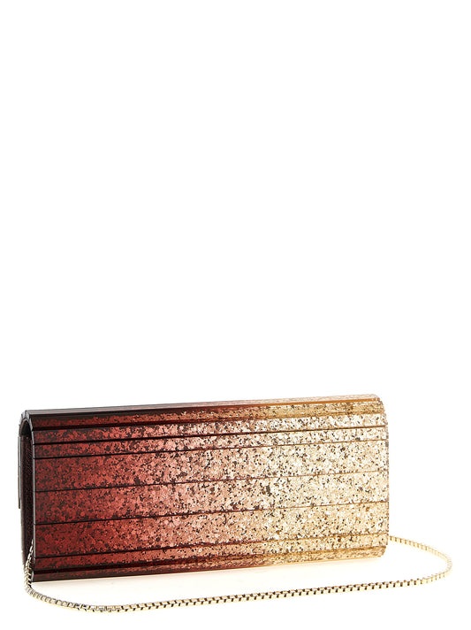 Jimmy Choo Multicolor Viscose Clutch Bag