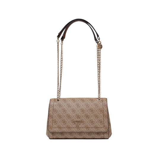 Guess Brown Polyethylene Handbag