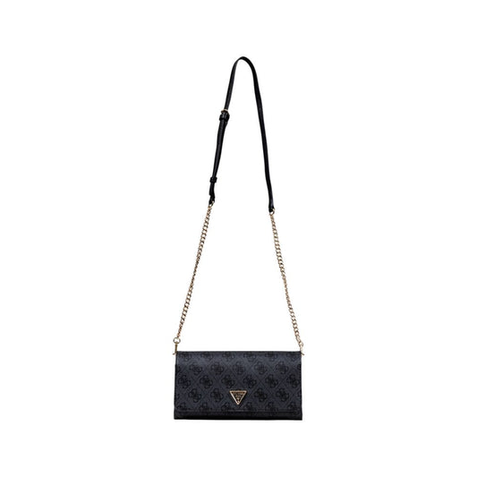 Guess Gray Polyethylene Clutch Bag