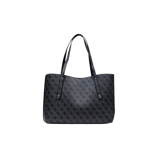 Guess Gray Polyethylene Handbag