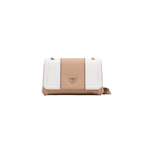 Guess Beige Polyethylene Handbag