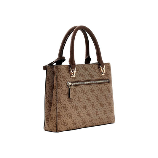Guess Brown Polyethylene Handbag