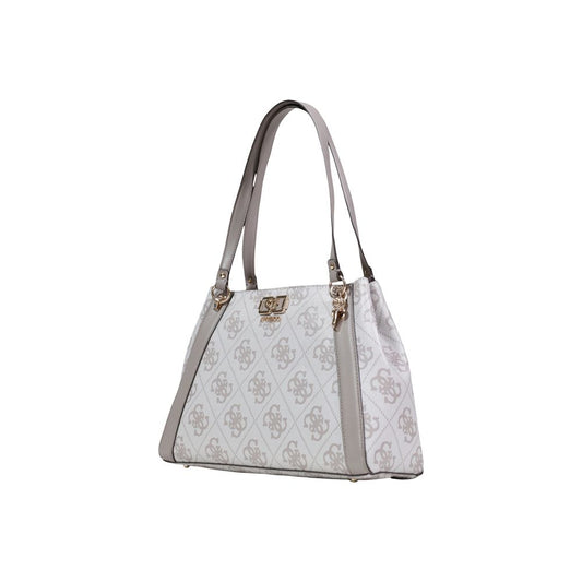 Guess Beige Polyethylene Handbag