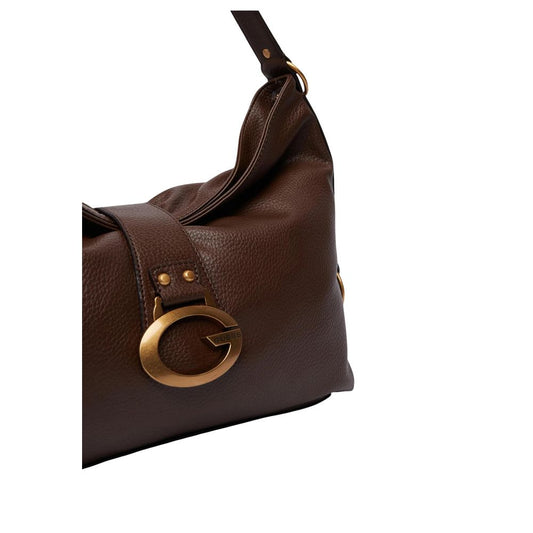 Guess Brown Polyethylene Handbag