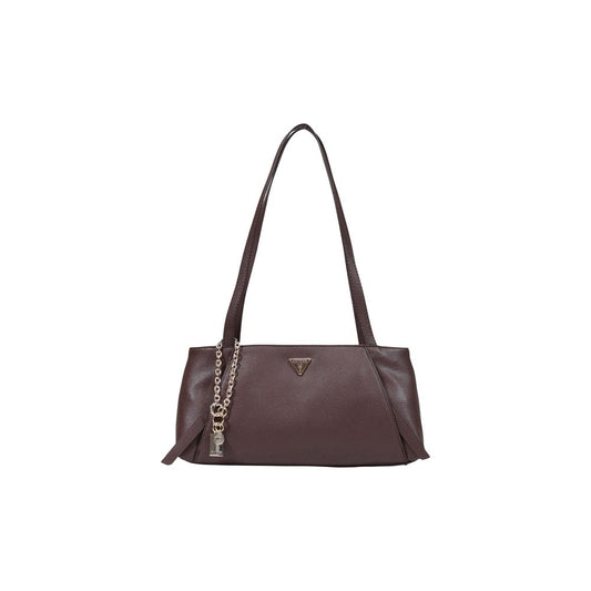 Guess Brown Polyethylene Handbag