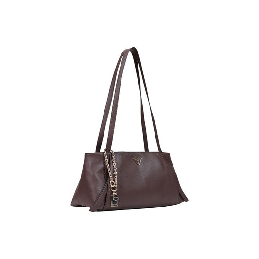 Guess Brown Polyethylene Handbag