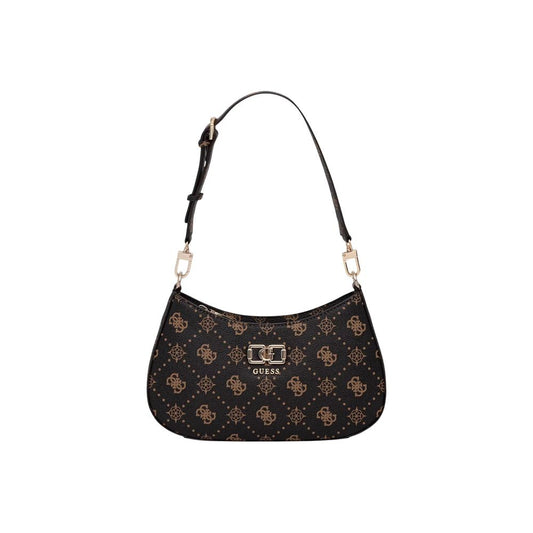Guess Brown Polyethylene Handbag