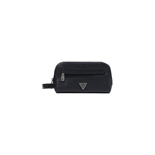 Guess Black Polyethylene Clutch Bag