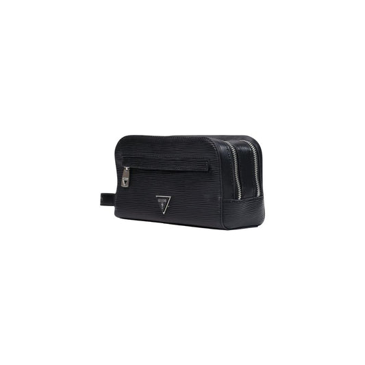 Guess Black Polyethylene Clutch Bag