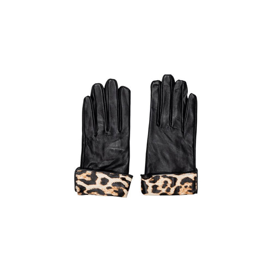 Pieces Black Leather Gloves