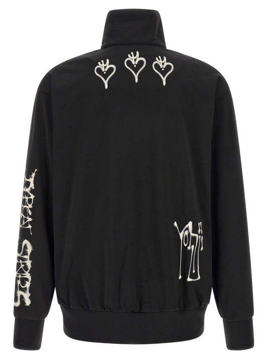 Y-3 Black Polyethylene Sweatshirt